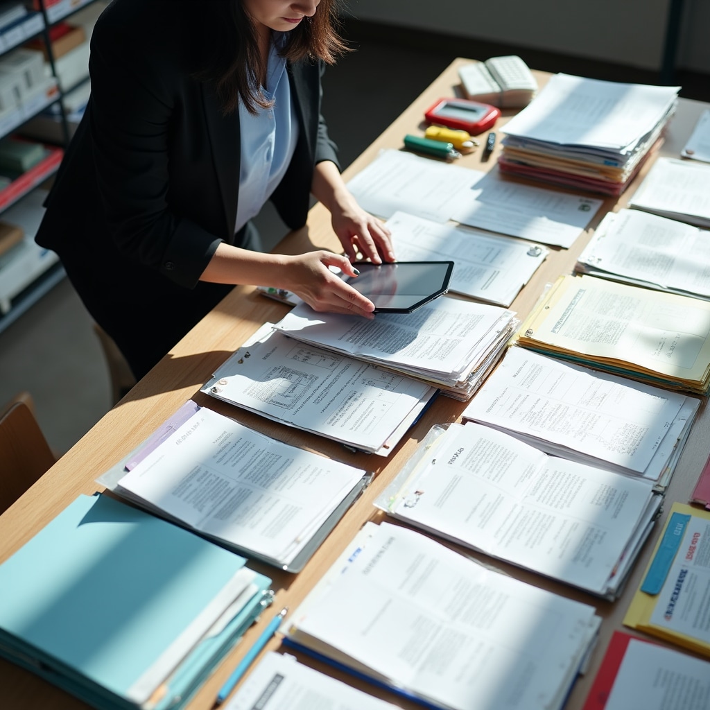 Pregătirea anexelor și documentelor suport