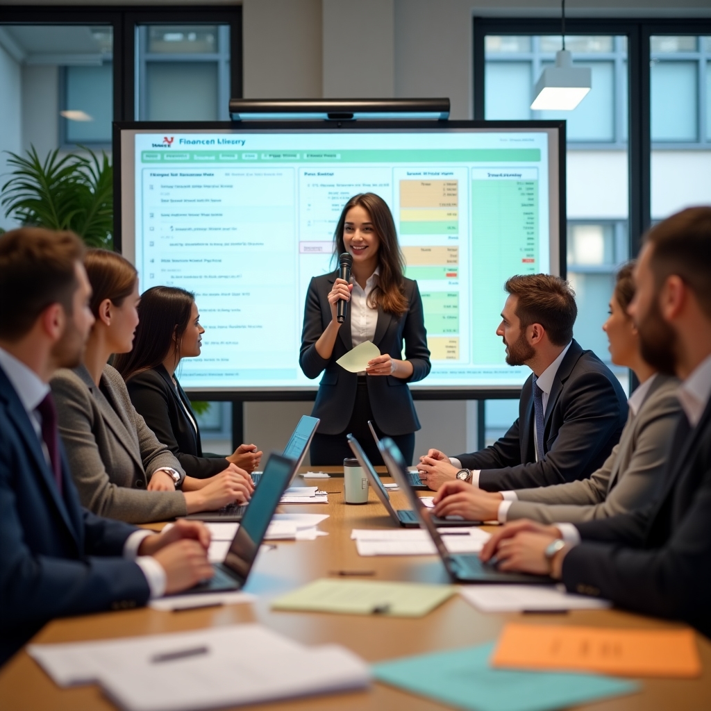 Atelier de culture financière en entreprise